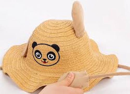 تصویر 3 از کلاه حصیری بچه‌ گانه عمده با مدل‌ های متنوع